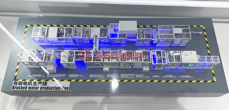 電機裝配生產線沙盤